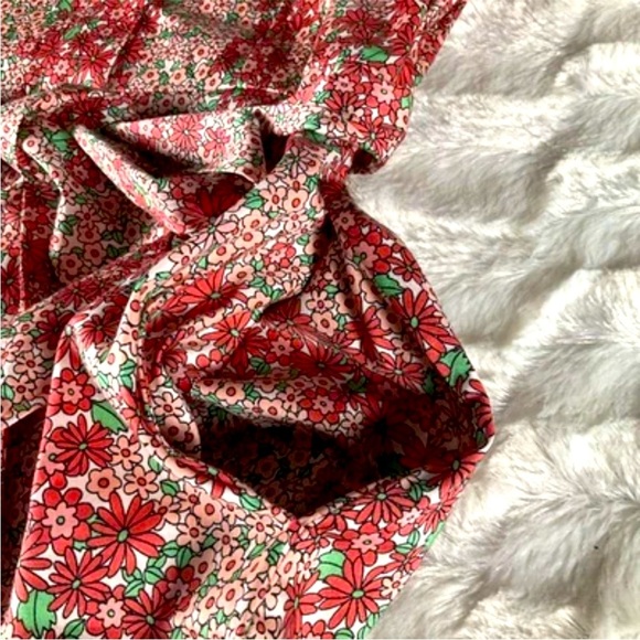 Untuckit Dress Women’s Size 2 Imogen Button Up Floral Side Pockets  Shirt Dress - Picture 9 of 12